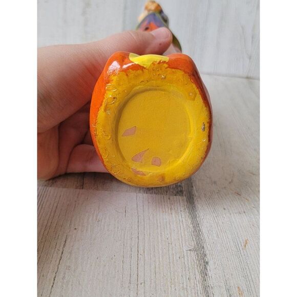 Halloween witch bat pumpkin tea light holder‎ home decor figure - Picture 7 of 7